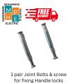 Genuine joining screws and nuts for handle lock. ( Pack of 2 and pack of 4 ). 