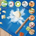 Top-Grade Silicone Face Value Roti Rolling Mat - Extra Thick Non-Slip Liner for Dough & Baking - Perfect for Home | Silicone Thickening Rolling Mat Dough Liner. 