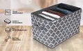 6 Grids Washable Wardrobe Clothes Organizer, Jeans Compartment Storage Box, Clothes Drawer Mesh Separation Box, Portable Foldable Closet. 