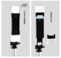 U6 bluetooth selfie stick, 1.3M mobile phone holder, horizontal , vertical , tripod selfie stick, mobile phone folding selfie stick. 