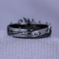 Anime The Seven Deadly Sins Rings Meliodas Cosplay Unisex Adjustable Dragon's Sin of Wrath Rings Jewelry Accessories. 