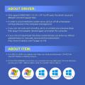 RayCue USB 3.0 to HDMI, HD 1080P Video Cable Adapter with Audio Output For Laptop HDTV TV PC with Windows XP / 10/8.1/8 / 7 [ NO MA C & VISTA ]. 