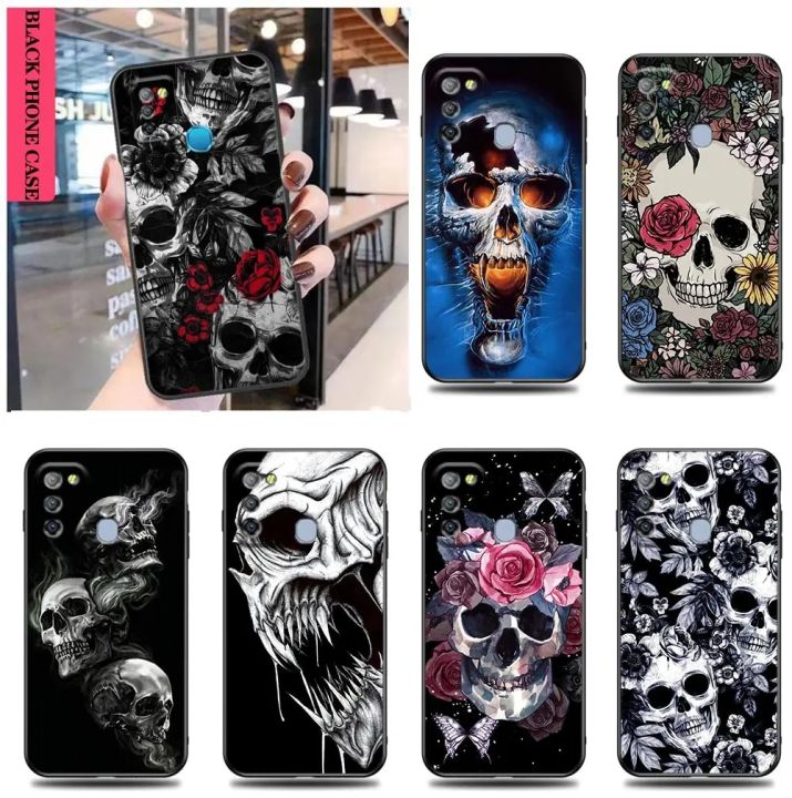Skull Skeleton Art Case For Infinix TECNO CAMON 19 16 ZERO X NEO 20 8 POVA 4 2 NEO2 NOTE 30 12 G96 11 10 8 8I Case Funda Capa