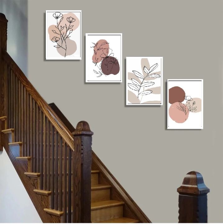 4%20pcs%2010x12"%20Picture%20Frames%20Abstract%20Art%20Wall%20photo%20frame%20Living%20Room%20Picture%20Frame%20&%20Room%20Decor%20Foto%20frame%20-%20Image%202