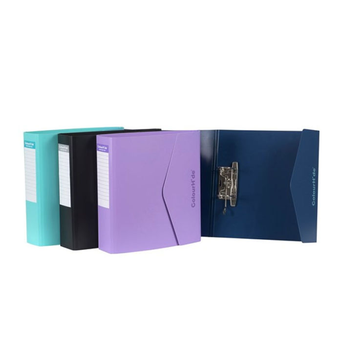 ColourHide Lever Arch Box File A4 PE Made in Australia
