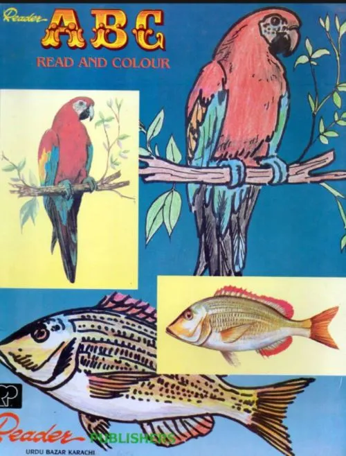 reader abc read and colour | Daraz.pk