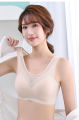 Sleep Bras for Women, Seamless Comfortable Wirefree Yoga Bra No-Trace Soft Comfy Daily Sports Sleep Bra. 