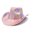 Coloful Cowboy Hat Unique Fantasy Design Shaped Hat Western Hat Party Hats for Birthday Party Wedding Ceremony Graduation. 