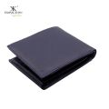 Genuine Leather Mens Zipper Coin Purse Wallet Tri Fold Clasp RFID Blocking Card Holder Secure Cash Storage Premium Accessory. 