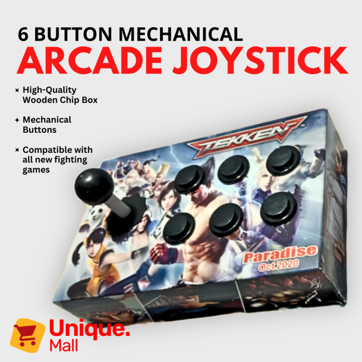 Pro%20Arcade%20USB%20Game%20Controller%20Joystick%20for%20PC%20Laptop%20%7C%204%20/%206%20Mechanical%20Buttons%20%7C%208-Way%20Direction%20Control%20%7C%20Compatible%20with%20NEOGEO%20MAME32%20KOF%20Mortal%20Kombat%20Tekken%208%20Kombat%20Fighting%20Games%20%7C%20Ergonomic%20Grip%20by%20Unique%20Mall%20-%20Image%202
