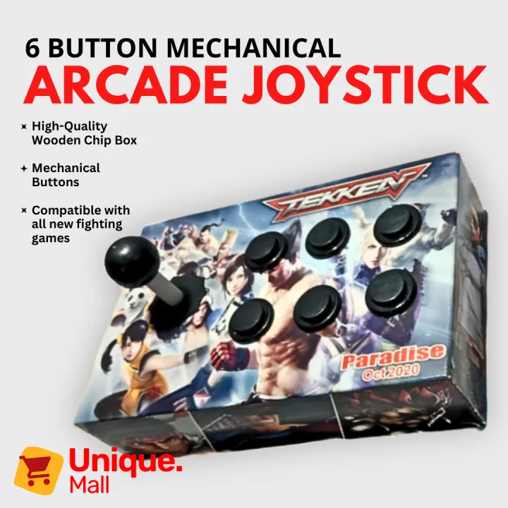Pro%20Arcade%20USB%20Game%20Controller%20Joystick%20for%20PC%20Laptop%20%7C%204%20/%206%20Mechanical%20Buttons%20%7C%208-Way%20Direction%20Control%20%7C%20Compatible%20with%20NEOGEO%20MAME32%20KOF%20Mortal%20Kombat%20Tekken%208%20Kombat%20Fighting%20Games%20%7C%20Ergonomic%20Grip%20by%20Unique%20Mall%20-%20Image%202