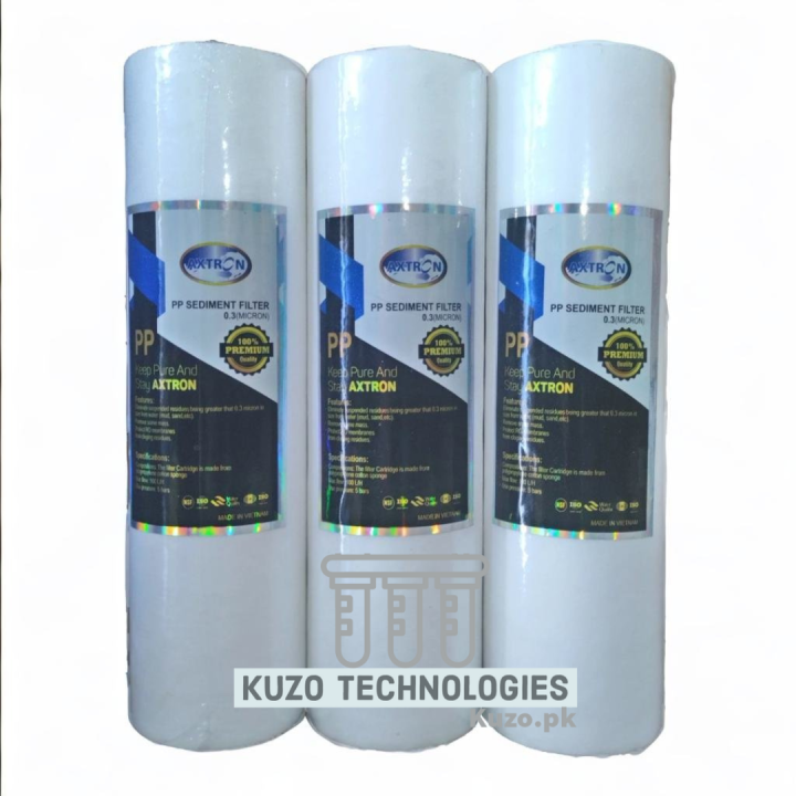 Axtron PP Sediment Filter 0.3 Micron 3pcs