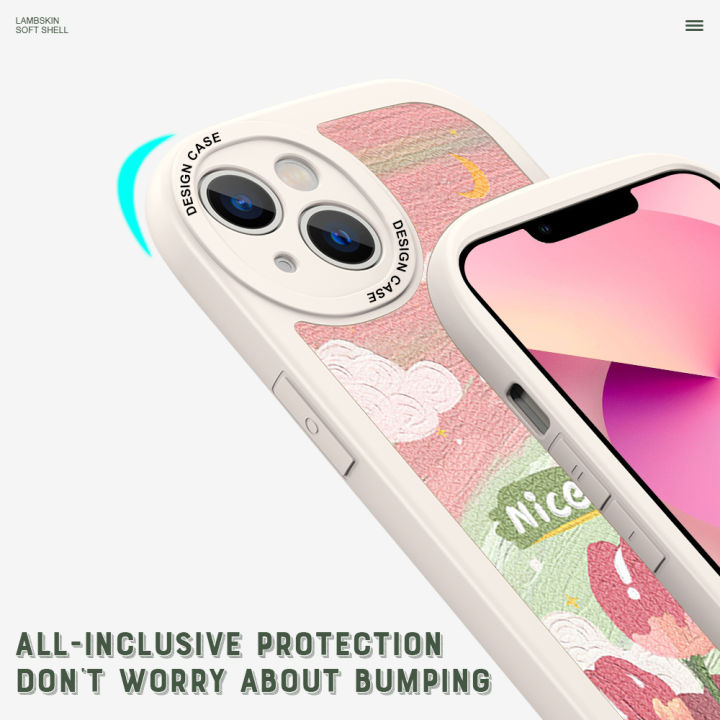 DEL%20for%20Xiaomi%2012%20Lite%205G%20Mobile%20Cover%20Cartoon%20Pink%20Flowers%20Phone%20Case%20PU%20Leather%20Soft%20Silicone%20Edge%20Back%20Cover%20-%20Image%209
