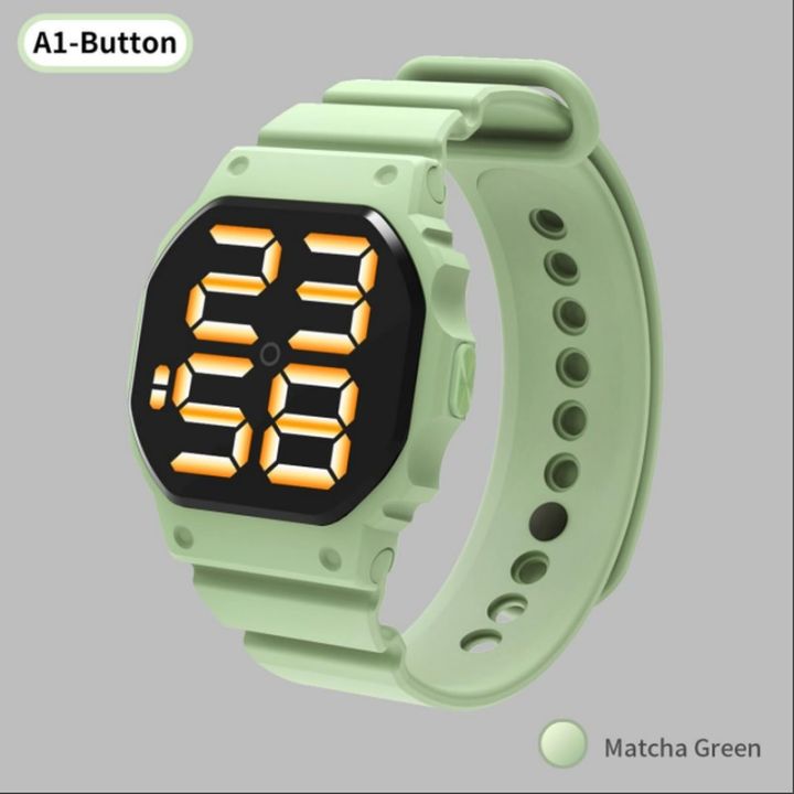 【wholesle668 Store】Waterproof Men LED Watch Women Couple Digital Wrist Watches Clock Digital Relogio Simple Fashion Watch