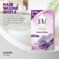 Eu Wax Strips Lavender 12 Strips. 