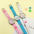 【Top mobile】JOYROX Cat Pattern Kids Watches Girls Quartz Analog Child for Women Student Clock Gift Relogio Feminino. 