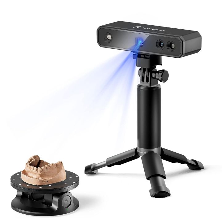 Revopoint MINI Dual-axis Turntable Combo3D Scanner（Blue Light丨Precision 0.02mm）