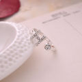 J596 personalized H letter ring index finger ring ring for gilrs for women low price. 