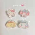【TY】Cute Yugui Dog Melody Student Girl Acrylic Fine Flash Mini Small Grab Clip Hairpin TY. 