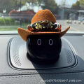 NIO Nomi Hat Robot Cowboy Handmade Cap DIY Car Interior Decoration ES6 ES8 Head Western Cowboy. 