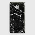Nokia 6 Cover - SkinLee HQ Hard Case - Black Liquid Marble - SKINLEE-107-1-198-129. 