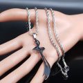 【Pocket king VOX 】Arabic Stainless Steel Islamic Muslim Zulfiqar Imam Ali s for Men Islam Gift Jewelry. 