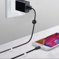 20-5Pcs Cable Clip Winder Organizer -Round Charger Cord Clips Desk Tidy Management- Wire Adhesive Holder -Clamp in Home Office Car. 