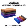 Dextro Car Microfiber Cleaning Cloth Multi Color (440GSM) - Multipurpose Use - Kitchen, Car, Office, Home. 