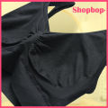 SHOPBOP Women Sports Bra Seamless Air Bra Breathable Brassiere Wire Free Bralette Underwear Padded Lingerie Crop Top Free Size. 