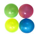 【2023】 1Pcs Stick Wall Ball Glowing Globles Fidget Toy Squash Sticky Target Ball Stress Ball Decompression Toy Throw Novelty Kids Toys. 