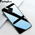 Casinglee For VIVO S1 Pro case Glass silicon Full Protection Tempered Glass Back cover for VIVO S1 Pro Phone cases For girls and Boys. 