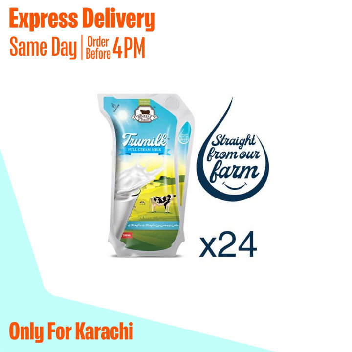 Trumilk™ 100% Whole Milk 250 ml - 24 Pcs / Carton