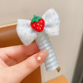 Anime Curly Telephone Wire Hair Tie Cute Cartoon Hair Accessories Gifts HEQING. 