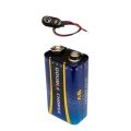 ORIGINAL HIGH POWER BATTERY 9V  DOUBLE CHARGE & POWER PLUS HEAVY DUTY WITH BATTERY CLIP. 