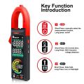 TOOLTOP X6 Smart 400A AC DC Clamp Meter 6000 Counts Ammeter Voltmeter Auto + Manual Test Hz Capacitance NCV Ohm Diode Testers. 