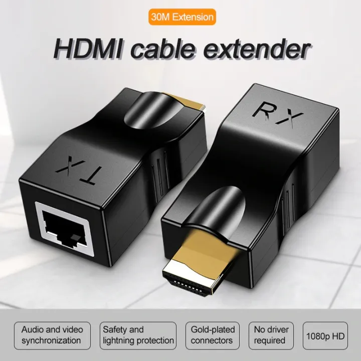HDMI%20Cable%20Extender%204k%20RJ45%20Ports%201080P%20HD%20Network%20HDMI%20Extension%20HDMI%20To%20RJ45%20-%20Image%205