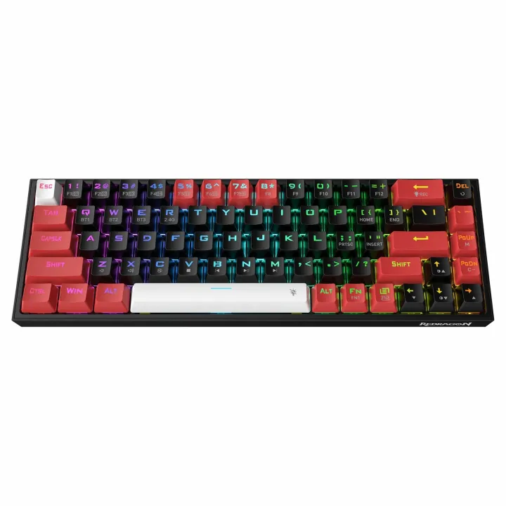 Redragon%20K631%20Castor%20PRO%2065%25%203-Mode%20Wireless%20RGB%20Gaming%20Keyboard,%2068%20Keys%20Hot-Swappable%20Compact%20Mechanical%20Keyboard%20w/Hot-Swap%20Quiet%20Red%20Linear%20Switch%20-%20Image%205