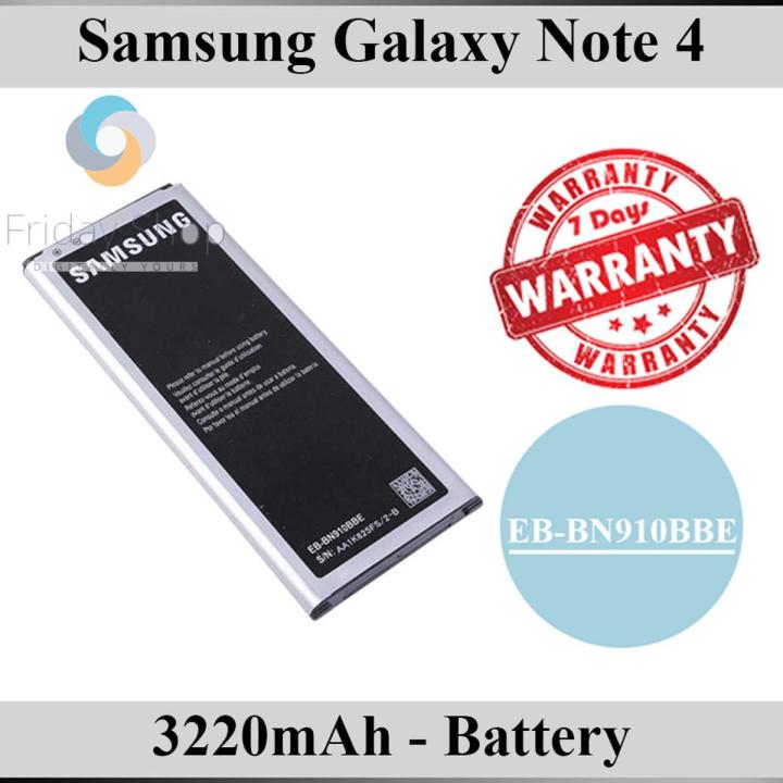 Samsung Galaxy Note 4 Battery EB-BN910BBE Replacement Premium Quality 3230mAh For Samsung Galaxy Note 4