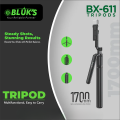 Tripod Stand - 360 Degree Tripod With Selfie Stick - LED Light Wireless Bluetooth Foldable Mini Tripod - Camera Tripod Stand - Extendable Mobile Tripod Stand for Phone | Vlogging Tripod for TikTok, YouTube, Live Streaming, Travel & Photography. 