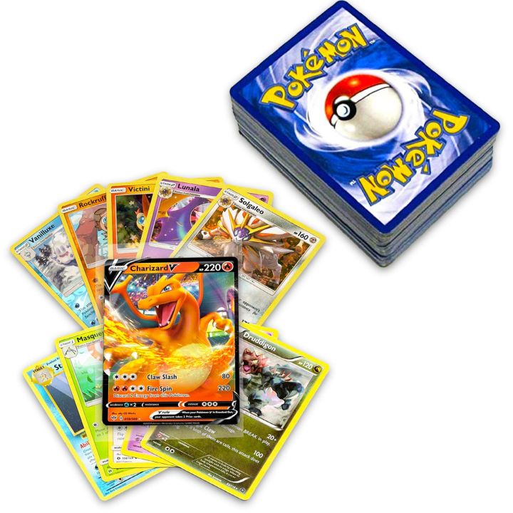 Pokemon%20%20Cards%20%20Trading%20Cards%20For%20Kids%20100%20Cards%20Original%20Cards%20-%20Image%205