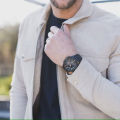Casio Edifice Mens Black Ion Plated Stainless Steel Case Round Analog+Digital Solar Power Tachymeter Bluetooth World Time Stop Watch Calender 5 Daily Alarm LED Light Multi-Functions Black Stainless Steel Bracelet Watch-ECB-950DC-1ADF. 