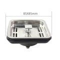 Stainless Steel Square Sink Strainer Plug Kitchen Sink Drain Mesh Stopper Basket Strainer Waste Plug Kitchen Appliances. 