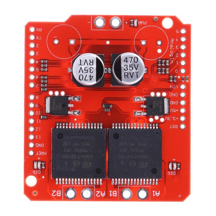 Dual Monster Moto Shield VNH2SP30 DC Motor Driver 2x14A (Peak 30A)