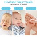 [ Y.M Traders ]Baby Nail Trimmer Electric Baby Nail Clipper Toes Fingernails Care Trim | Baby Nail File with LED Light Safe for Infant Toddler Kids or Women. 