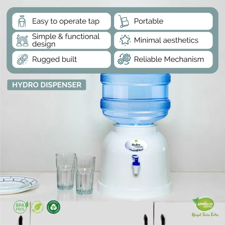 Hydro%20Water%20Dispenser%20for%2019%20Litres%20Bottle%20-%20Image%203