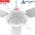Royal Fans Ceiling Fan Energy Saver Model Copper 56 Inches. 