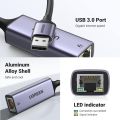 UGREEN 50922 USB 3.0 to Ethernet Adapter Gigabit Network Adapter Compatible with Nintendo Switch, Windows, MacOS, Linux, and More. 