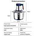 Food Chopper Meat Mincer Manual / Electric 5 Litre 6 Blades Electric Food Chopper Meat Mincer 3 Speeds Body Design Beautiful Durable Best Quality. 
