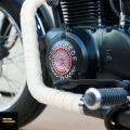 Bike Exhaust Silencer Wrap Heat for Motorcycle Universal (2 Meters) For CG125, GS150, YBR125 -White. 