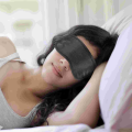 Skin Care Face Mask Disposable Eye Blindfold Sleep Silk Adjustable Blindfolds for Party Games Women Nightgown. 